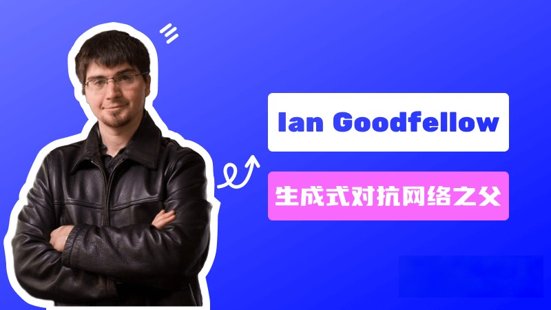 Ian Goodfellow：生成式對抗網絡GAN的發明人 – AI名人堂