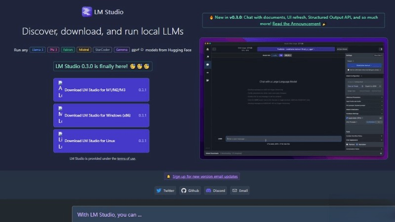 LM Studio – 開源、傻瓜、一站式部署本地大模型 (LLM) 的應(yīng)用平臺(tái)